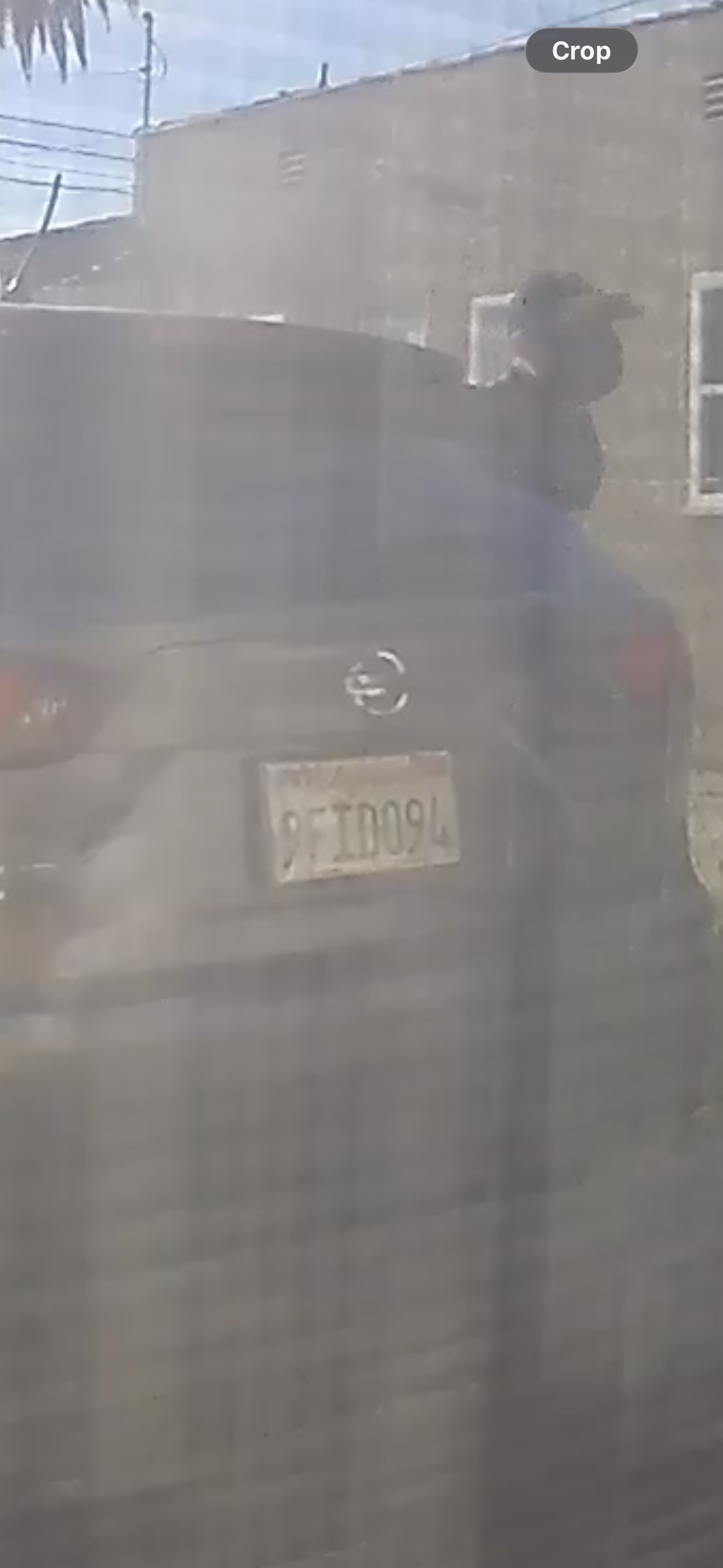 Stolen license plate 9FIDO94